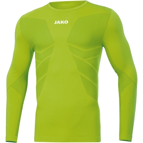 JAKO 6455 Longsleeve Comfort 2.0 - Fluogroen - XS