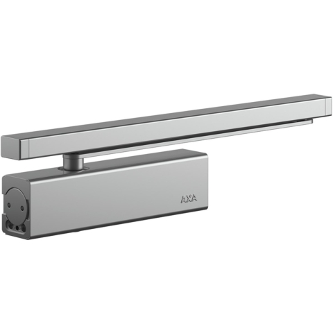 AXA Deurdranger 7509 instelbaar Grijs met glij-arm 80kg