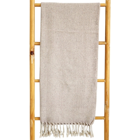 Plaid Mansay Recycled Cotton 150x125cm