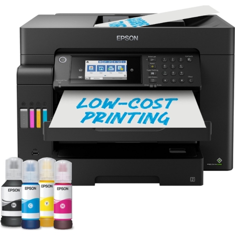 Epson EcoTank ET-16655 Multifunctionele printer Inkjet Kleur A3+ Printen, scannen, kopiëren, faxen Inktbijvulsysteem, USB, WiFi