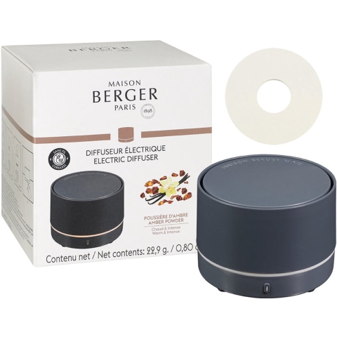 Maison Berger Nomad / Aroma Diffuser Blauw / Grijs - Poussière d'Ambre