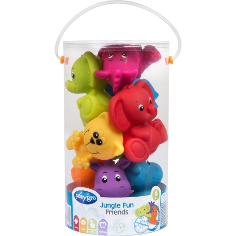 Playgro Badspeelgoed - Jungle Badvriendjes - Playgro - OneSize - Badspeelgoed