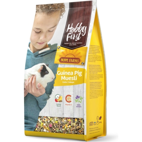 3x HobbyFirst Hope Farms Cavia Muesli 2,5 kg