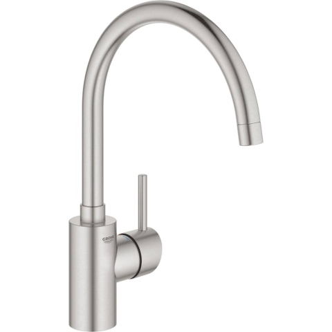 GROHE Concetto keukenkraan - Hoge draaibare uitloop - RVS (supersteel)