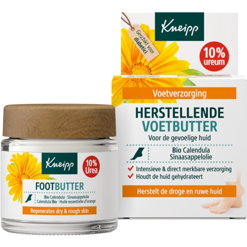 6x Kneipp Foot Care Voetbutter Calendula 100 ml