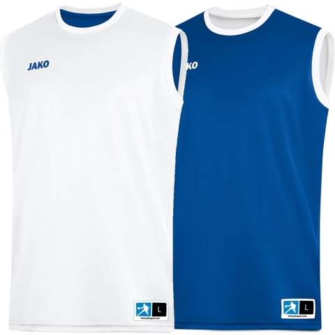 JAKO 4151 Reversible Shirt Change 2.0 - Royal/Wit - 3XL