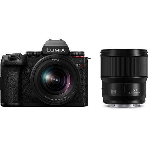 Panasonic LUMIX S5II + 20-60mm f/3.5-5.6 + 50mm f1.8