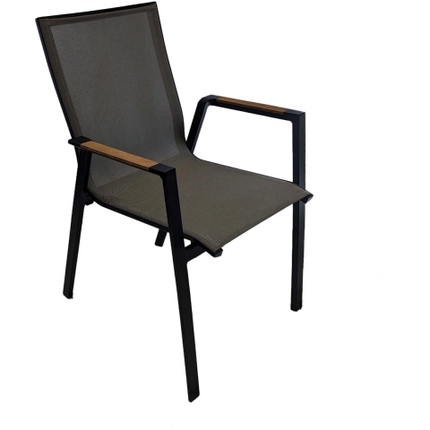 Trestino Altona Tuinstoel - Black - Trestino