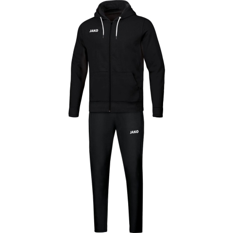 JAKO M9665 Joggingspak Base Met Kap - Zwart - M