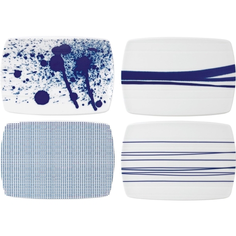 ROYAL DOULTON - Pacific - Serveerbordje 20cm s/4 (mix)
