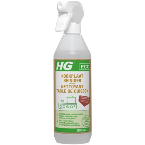 6x HG Eco Kookplaatreiniger 500 ml