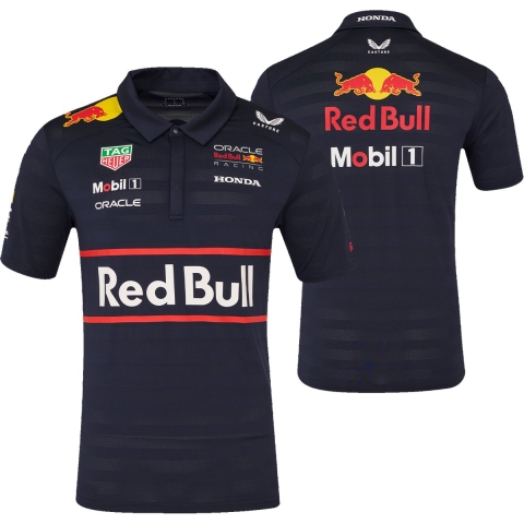 Red Bull Racing Polo - S - Heren - Team Polo 2025 - Max Verstappen