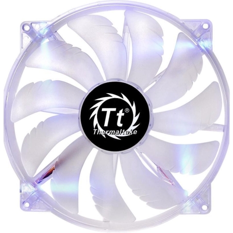 Thermaltake Pure 20 LED Blue PC-ventilator Helder (b x h x d) 200 x 200 x 30 mm
