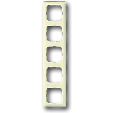 Busch-Jaeger 2CKA001725A1493 Frame 5-voudig Duro 2000 SI Lineair Crème-wit, Parel-wit 1 stuk(s)