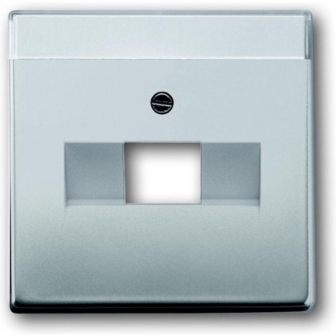 Busch-Jaeger 2CKA001710A3763 UAE-, IAE-, ISDN-contactdoos Afdekking RVS 1 stuk(s)