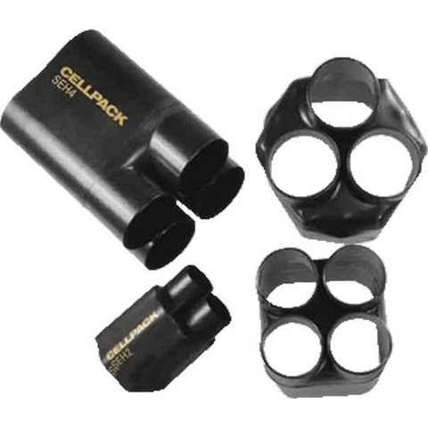 CellPack 148844 Warmkrimpend vormstuk voor 4-voudige aftakking 1 stuk(s)