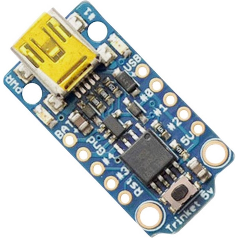 Adafruit 1501 Developmentboard Adafruit Trinket - Mini Microcontroller - 5V Logic AVR® ATtiny ATtiny85