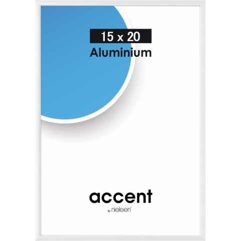 Nielsen Fotolijst 51323 Accent Glanzend Zilver 15x20 cm