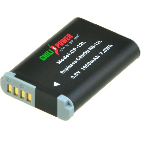ChiliPower NB-12L accu voor Canon - 1950mAh
