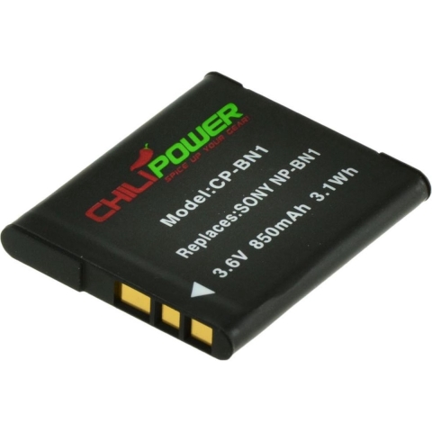 ChiliPower NP-BN1 accu voor Sony - 850mAh