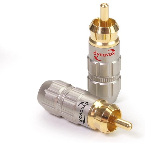 Audio Dynavox - Dynavox cinchstekkerset 2x rood / 2x zwart