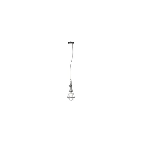 Brilliant lamp Pijp hanglamp 1-licht zink antiek