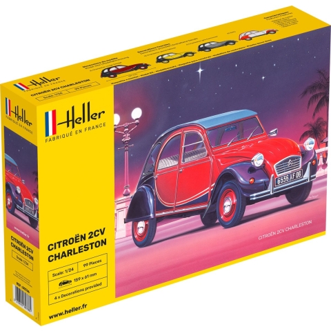 Heller 1/24 Citroen 2 CV Charleston