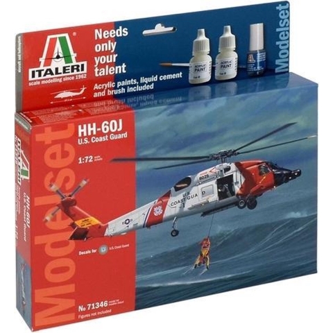 Italeri 1/72 HH-60J U.S. Coast Guard (ModelSet)