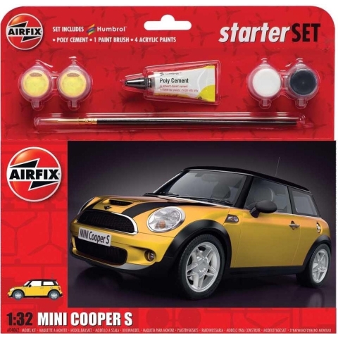 Airfix 1/32 Mini Cooper S Start Set