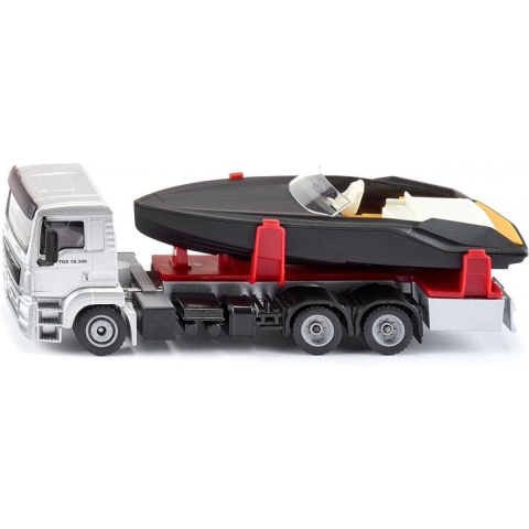 Super - MAN met motorboot Modelvoertuig