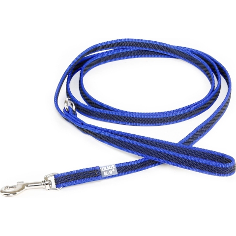 Antislip Hondenriem - 14mm x 2m - Met handvat - Blauw