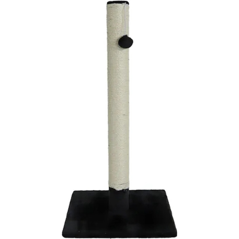 Krabpaal Lang voor de kat (82 cm) Zwart