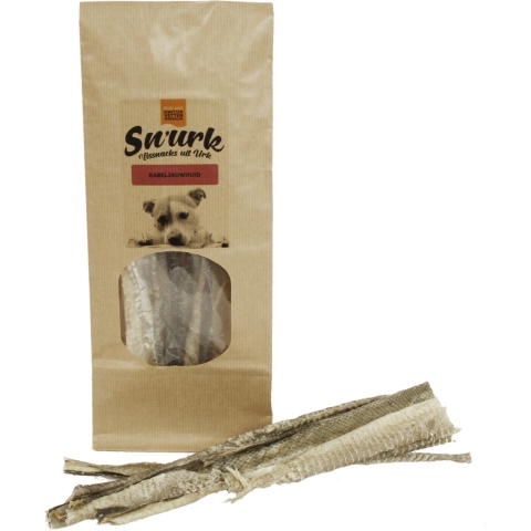 Sn'urk kabeljauwhuid hondensnack (75 g) Per 3