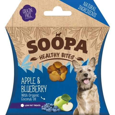 Soopa Bites met appel & bosbes hondensnack Per 5