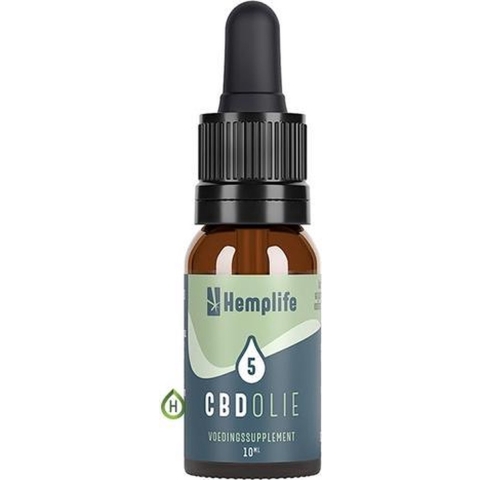 Hemplife CBD Olie 5% Druppels