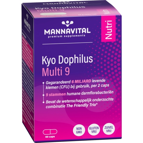 MannaVital Kyo Dophilus Multi 9 Capsules