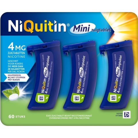 Niquitin Minizuigtabletten 4mg