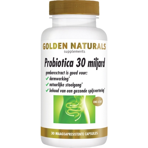 Golden Naturals Probiotica 30 Miljard Capsules