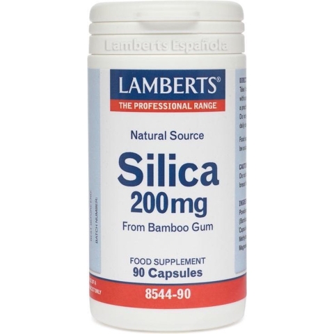 Lamberts Silica Kiezelzuur 200mg Vegacapsules