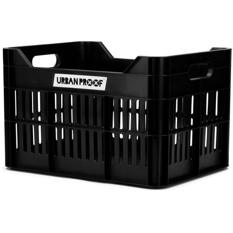 Fietskrat Recycled 30L Zwart