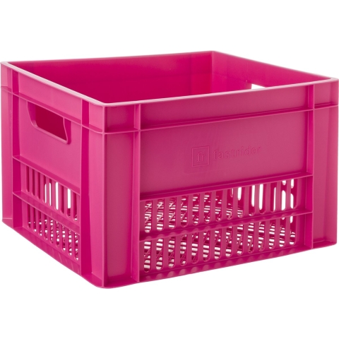 Fietskrat Large Roze 34L