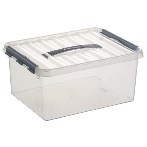 Sunware Q-line opbergbox 15L transparant
