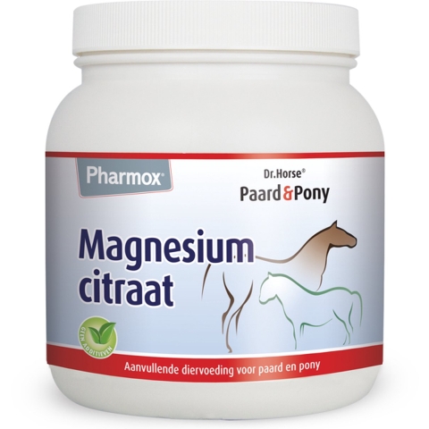 Pharmox Pharmox Magnesiumcitraat Paard&Pony 500 gram