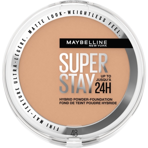 1+1 gratis: Maybelline SuperStay 24H Hybrid Poeder Foundation 48 9 gr