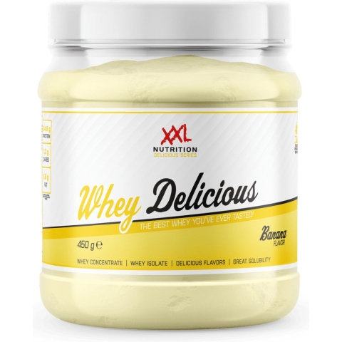 XXL Nutrition Whey Delicious Banaan 450 gr
