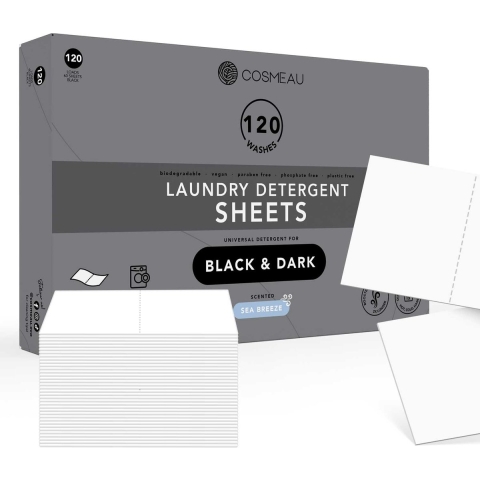 Cosmeau Wasstrips Zwart&Donker 120 wasbeurten
