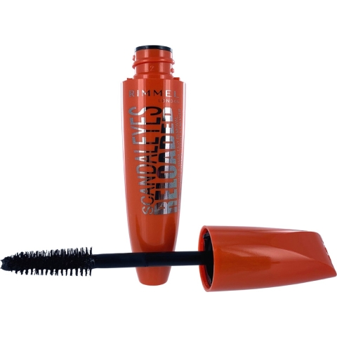 1+1 gratis: Rimmel Scandal'Eyes Reloaded Zwart Mascara