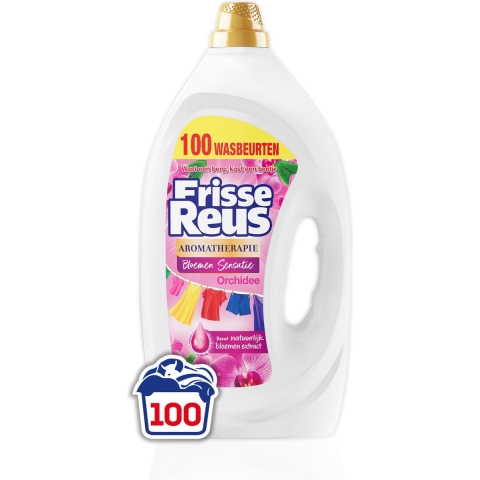 Witte Reus Wasmiddel Frisse Reus Gel Orchidee 100 Wasbeurten 4,5 liter