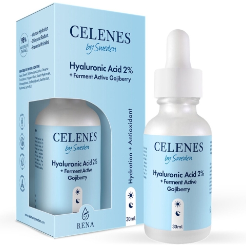 Celenes Hyaluronzuur 2% + Ferment Active Gojiberry Serum 30 ml