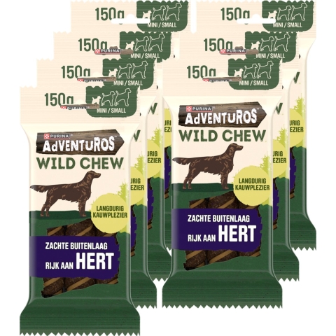 7x Adventuros Wild Chew S 150 gr